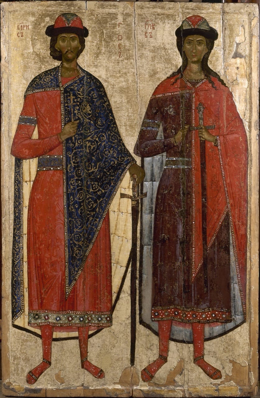 Icon of St. Boris and St. Gleb