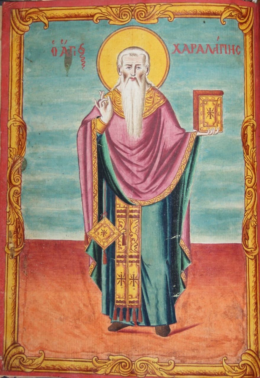 Icon of St. Charalampos the Hieromartyr