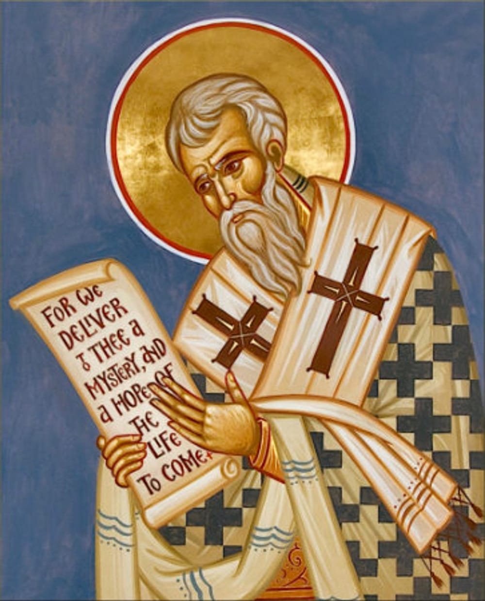 Icon of St. Cyril of Jerusalem