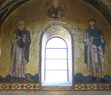 Icon of St. Cyrus and St. John