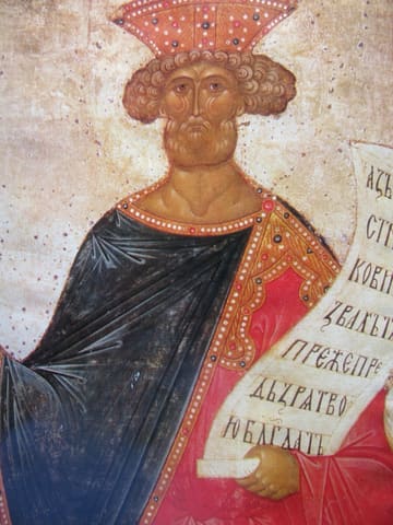 Icon of St. David the Prophet-King