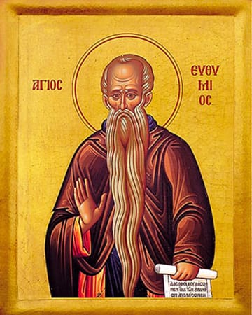 Icon of St. Euthymius the Great