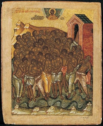 Icon of The Forty Martyrs of Sebaste