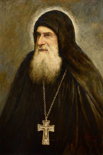 Icon of St. Gabriel of Georgia
