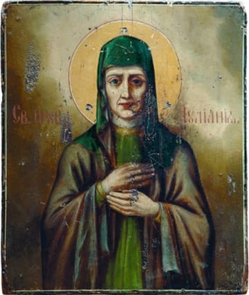 Icon of St. Juliana of Lazarevo