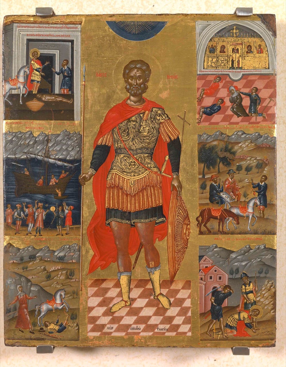 Icon of St. Menas of Egypt