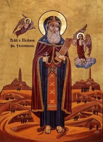 Icon of St. Pachomius the Great