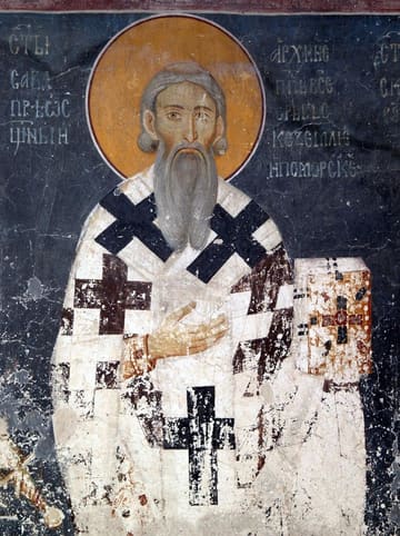 Icon of St. Sava of Serbia