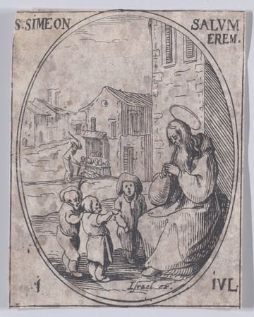 Icon of St. Symeon of Emesa