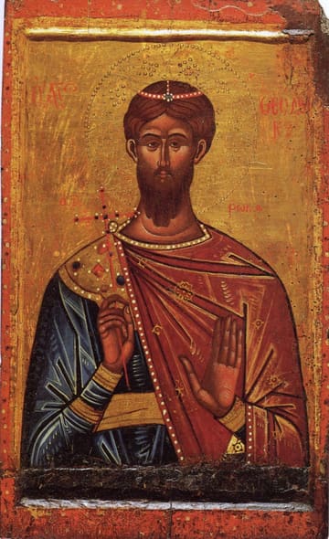 Icon of St. Theodore the Recruit