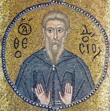 Icon of St. Theodosius the Cenobiarch